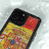 Spain Flag Dark Wood iPhone 14 Pro Max Waterproof Case